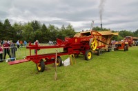 Baler, Thresher and Vintage tractor